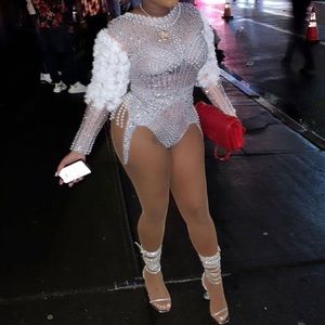 STUDDED BEADED ONE PIECE